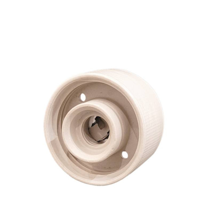 Lampenfassung aus Keramik, mit 84,5 mm Gewinde