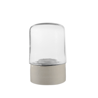 Clear glass lamp 0036X WOS with thread - d. 95/84,5 mm