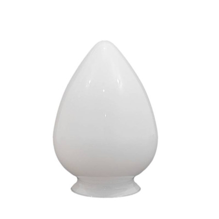 Opal lampshade 5810 with collar - d. 135/82 mm