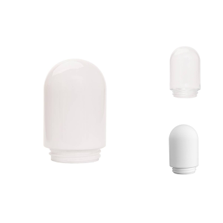 Glass lampshade 4507X with thread - d. 100/84,5 mm