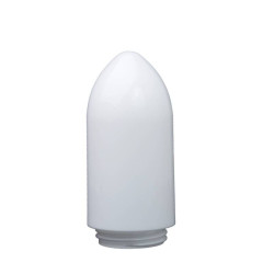 Klosz 0030X opalowy z gwintem - śr. 100/84,5 mm