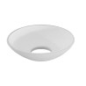 Podkloszówka 0183X opalowa matowa - śr. 103/33 mm