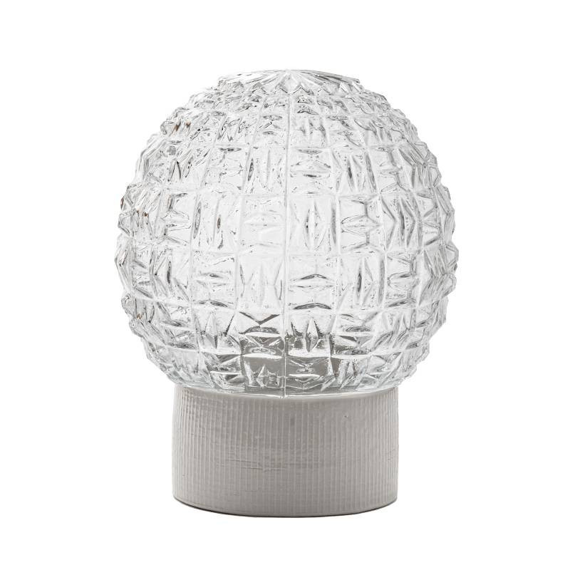 Clear glass lamp 5563 WOS with thread - d. 150 mm