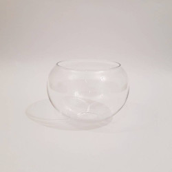 Clearglass lampshade 0401 - d. 160/42 mm