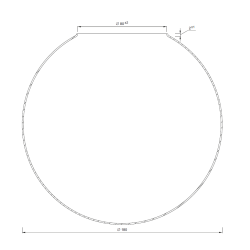 Klosz 4019 - śr. 180/80 mm