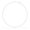 Lampenschirm 4030 - d. 250/65 mm