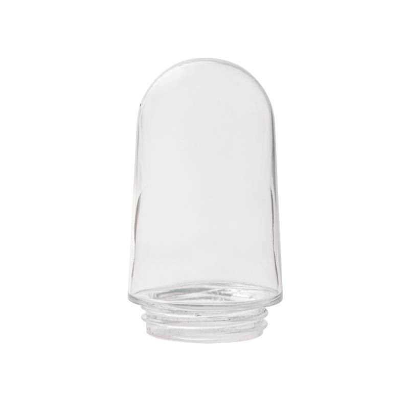 Glass lampshade 6307 with thread - d. 100/84,5 mm
