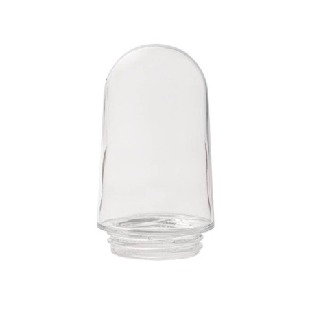 Glass lampshade 6307 with thread - d. 100/84,5 mm