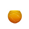 Clear glass pained lampshade 4051 with decor - d. 160/47 mm