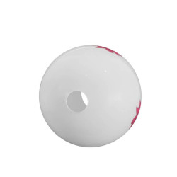 Opal lampshade 4054 with decor - d. 250/45 mm