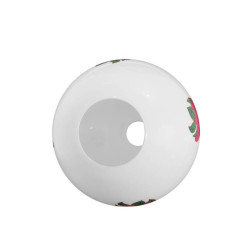 Klosz 4054 opalowy zdobiony - śr. 250/45 mm