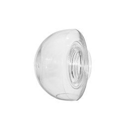 Glass lampshade 6763 with thread - d. 165/84,5 mm