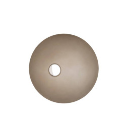 Stínítko 4067 z světlého skla malované barvou - prům. 350/45 mm