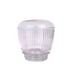 Clearglass lampshade 7178 with thread - d. 128/84,5 mm