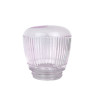 Clearglass lampshade 7178 with thread - d. 128/84,5 mm