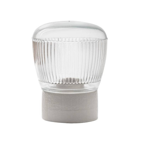 Lampa 7178 WOS jasna z gwintem - śr. 128 mm