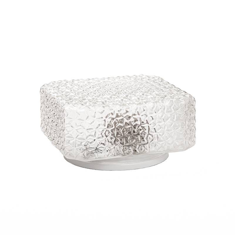 Clear glass ceiling 4163 - l. 195 mm