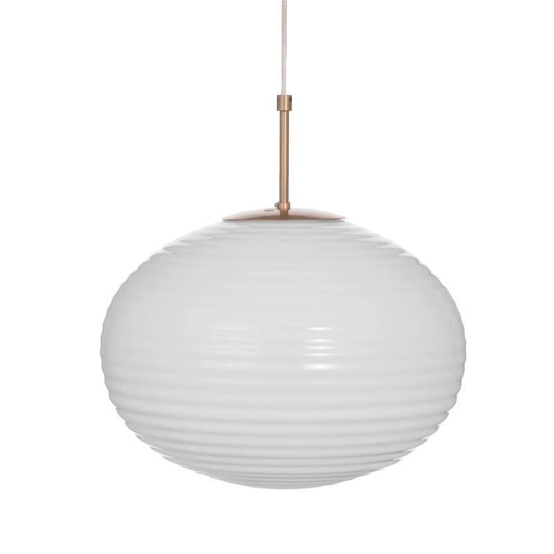 Lampe 51040 aus Opalglas - d. 390 mm