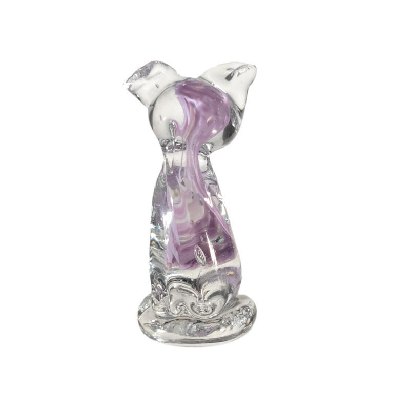 Glasfigürchen (Hell) mit Alabaster - das Kaninchen
