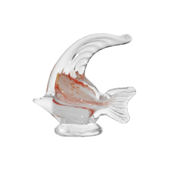 Clear glass figurines with alabaster - Scalar