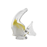 Clear glass figurines with alabaster - Scalar