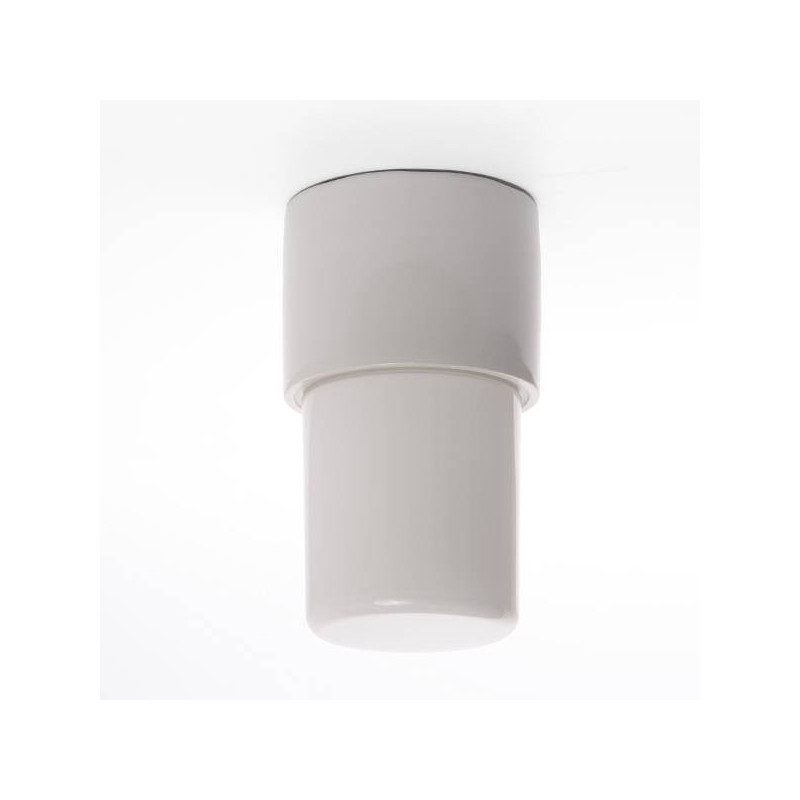 Lampa LIGHT ON opalowa z gwintem - wys. 167 mm