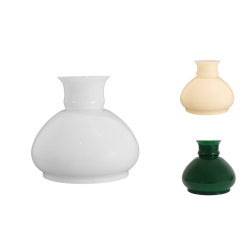 Klosz 4448 do lampy naftowej opal - aladyn - otw.mont. 145 mm