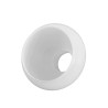 Klosz 4448 do lampy naftowej opal - aladyn - otw.mont. 145 mm