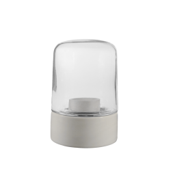 Clear glass lamp 0036X IFO with thread - d. 95 mm