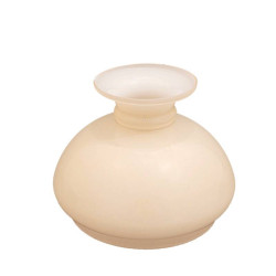 Klosz 5544 do lampy naftowej opal - aladyn - otw.mont. 124 mm