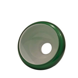 Klosz 5544 do lampy naftowej opal - aladyn - otw.mont. 124 mm
