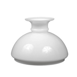 Klosz 5545 do lampy naftowej opal - aladyn - otw.mont. 154 mm