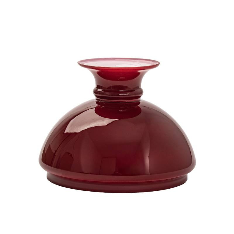 Lampenschirm 5545 für Petroleumlampe aus Opalglas - Aladdin - montage 154 mm